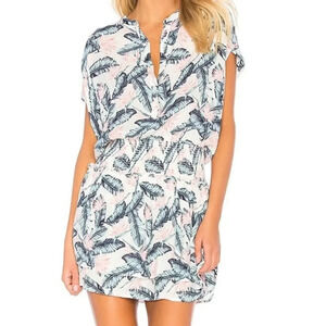 RAILS Angelina Dress in Tropico Palm Print Tropical Beachy Size Extra Small